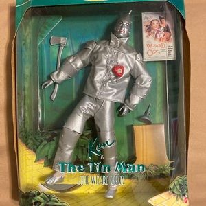 Vintage ken doll as tin man